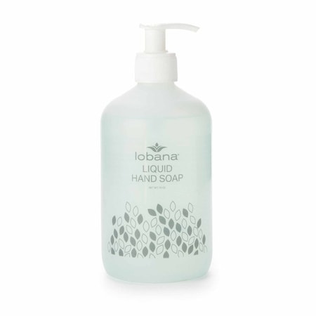 Lobana Antimicrobial Soap Liquid 16 oz. Pump Bottle Scented, 12PK 3220-02